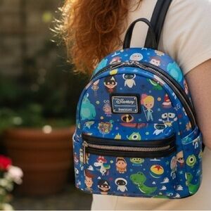 LOUNGEFLY Disney Parks Exclusive Chibi Backpack FAST SHIPPING 3023-4